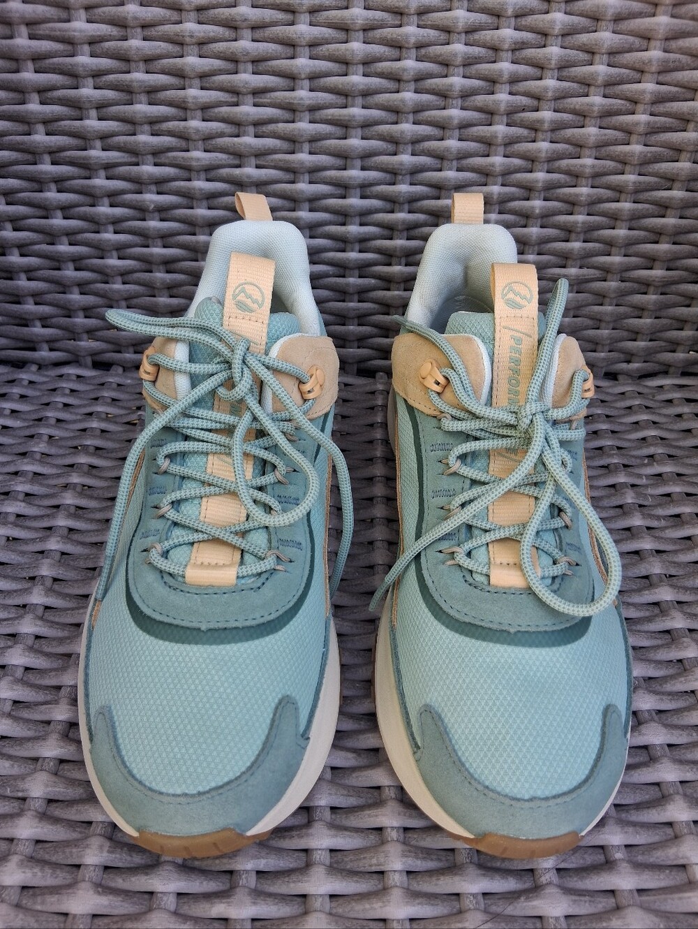 NEW Timberland Mint Green Women's Chunky Sneakers - Lightweight,waterproof